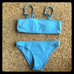 Powder blue Bikini